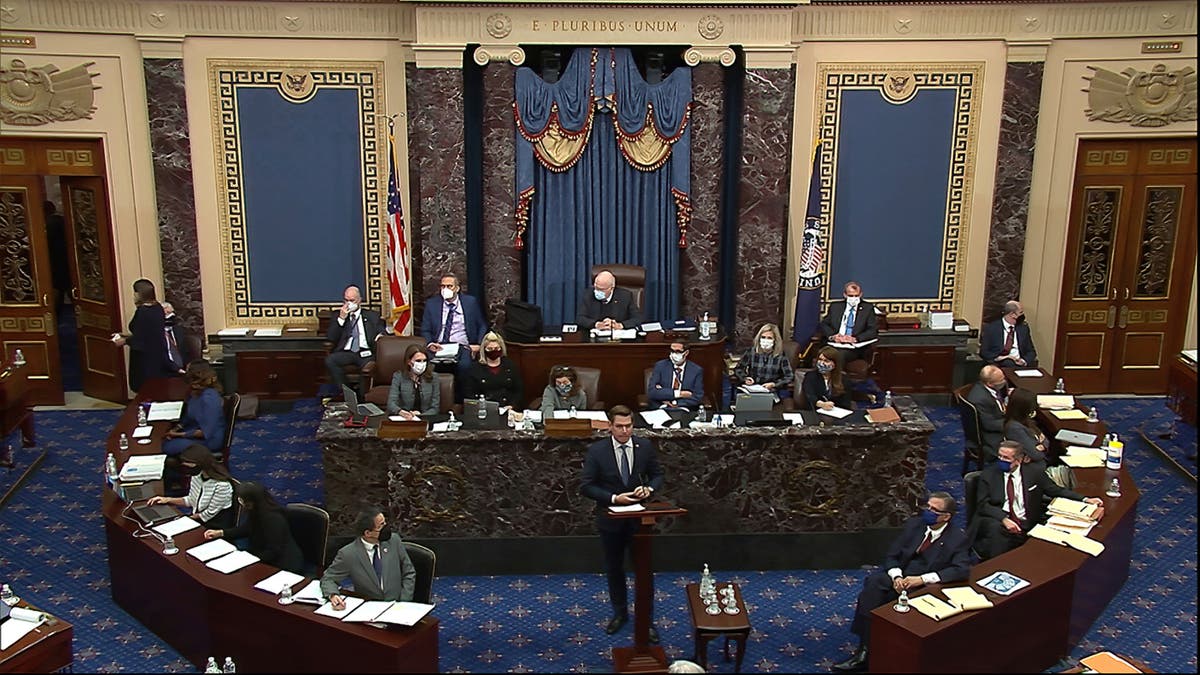 Fox abruptly cuts off impeachment manager during testimony