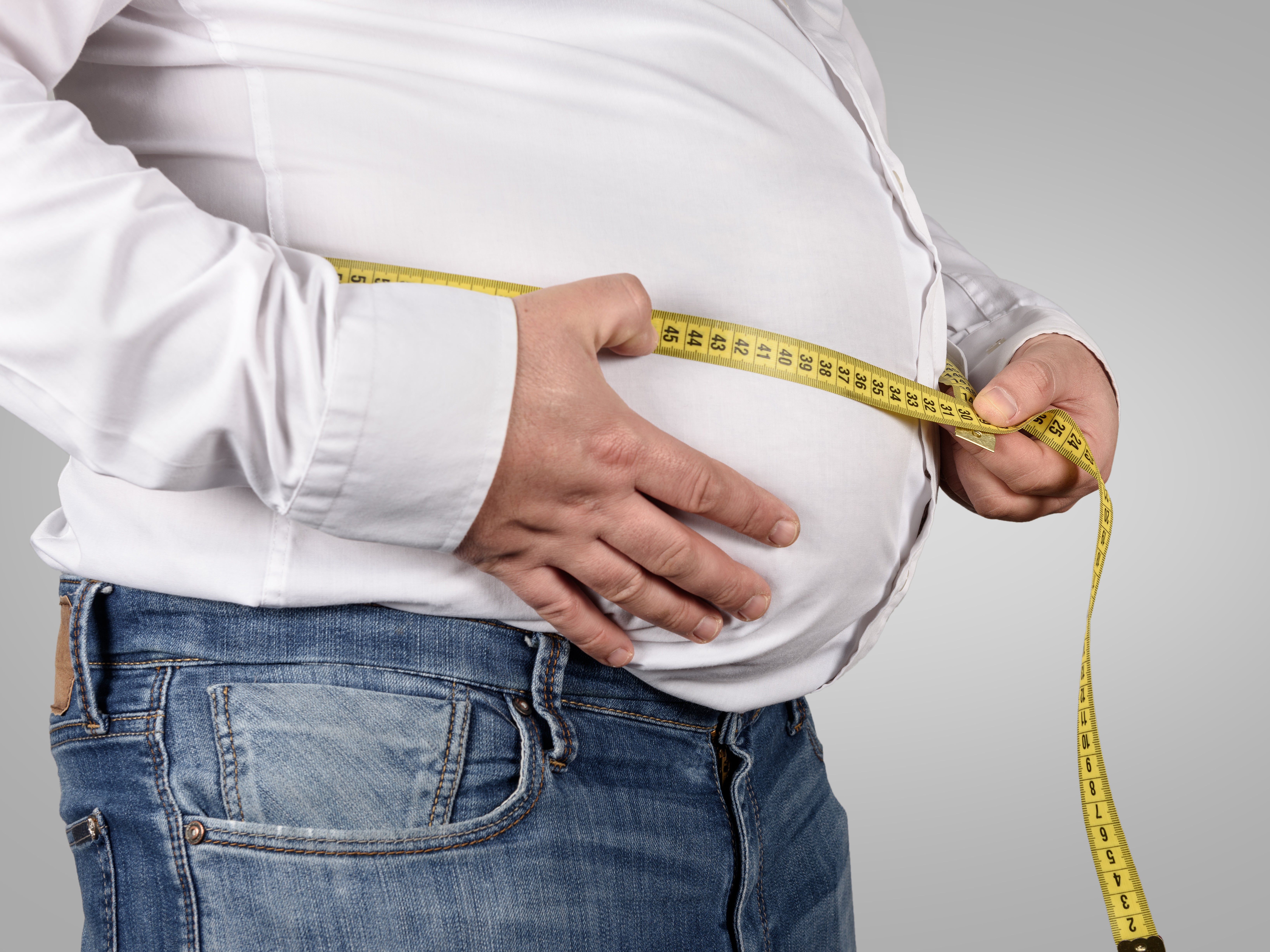 <p>Deaths from Covid-19 are much higher in countries where more people are classed as obese</p>
