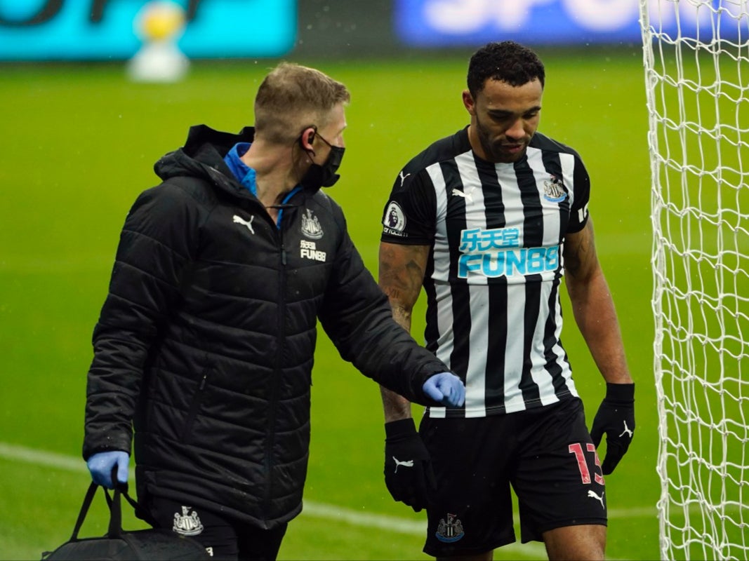 Newcastle striker Callum Wilson