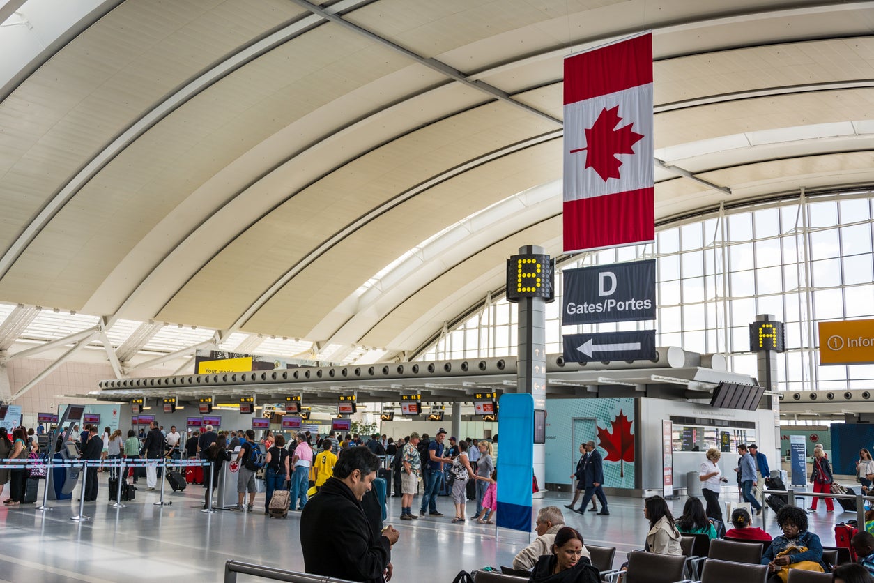 Man was caught entering Toronto Pearson International Airport