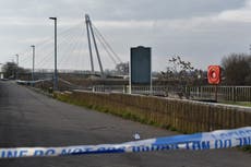 Woman’s body found in river after man arrested on suspicion of murder