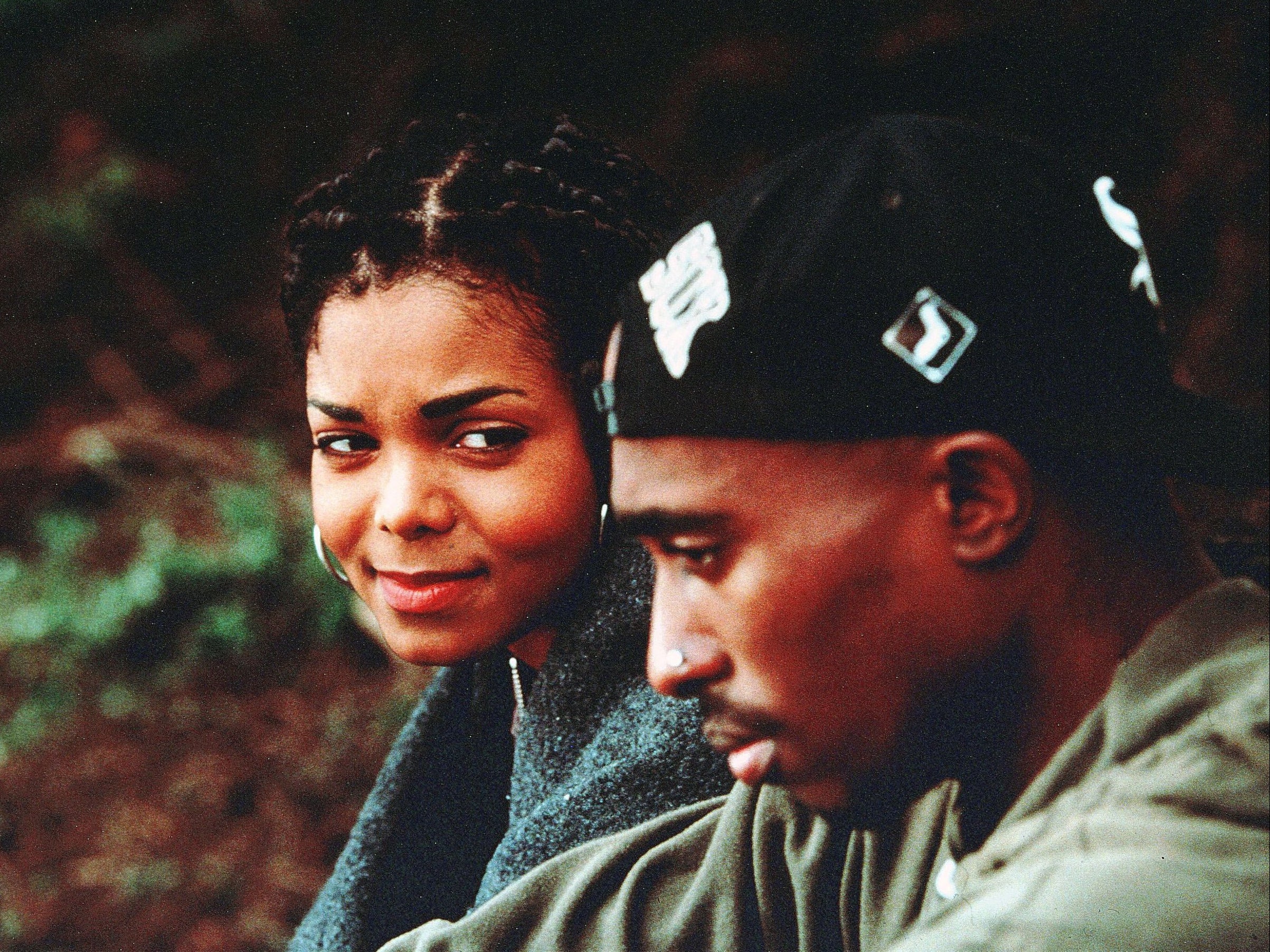 Renaissance man: Shakur with Janet Jackson in Poetic Justice