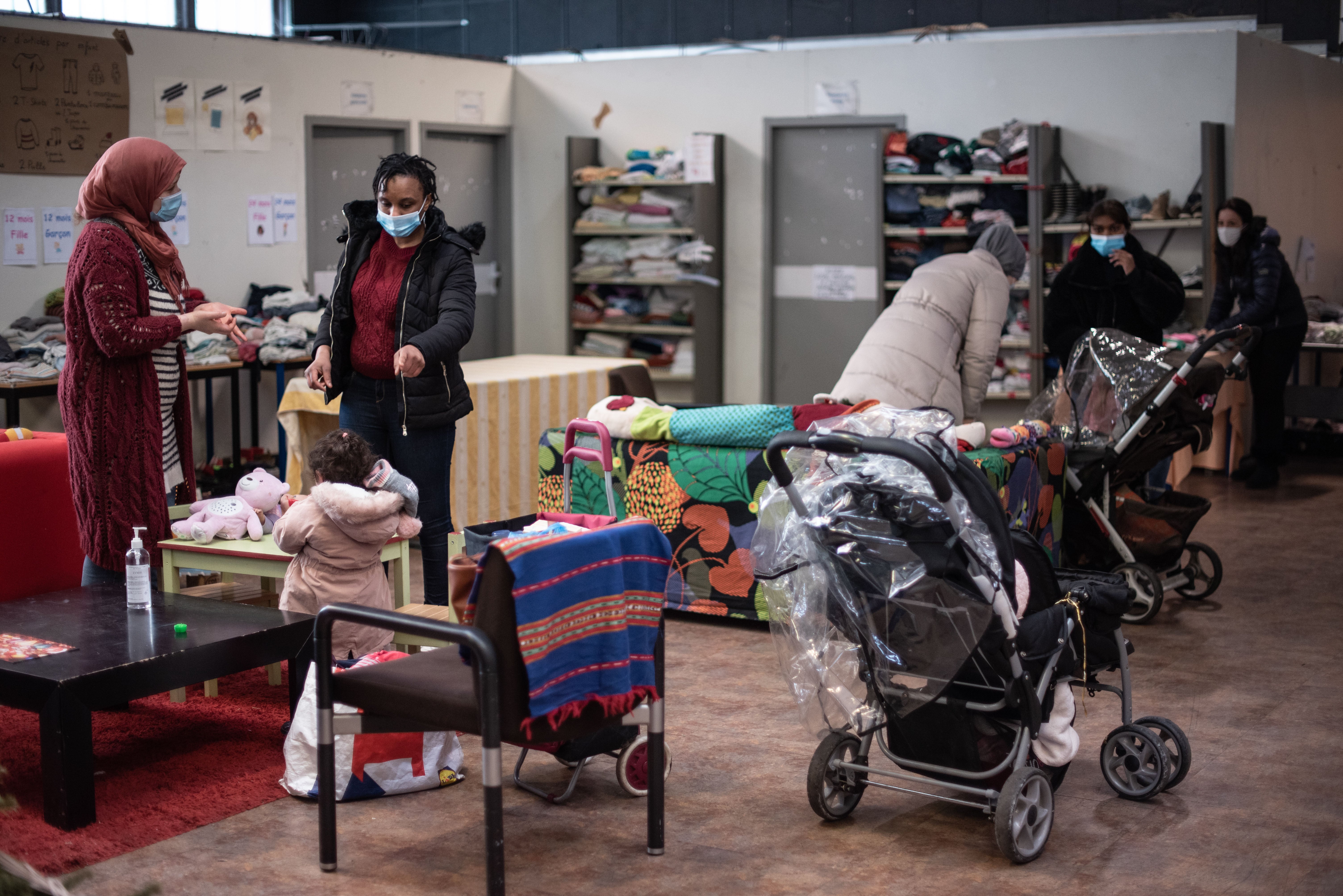 The MaMaMa association in Saint-Denis was set up during the first lockdown to provide mothers with food, clothes and other essentials