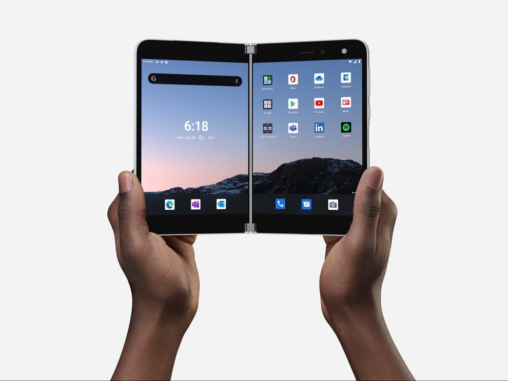 Surface Duo Microsoft’s folding dualscreen smartphone finally makes