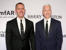 Anderson Cooper says he and ex Benjamin Maisani are still living together while they co-parent their son