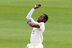 Jofra Archer out of England’s second Test against India with injury