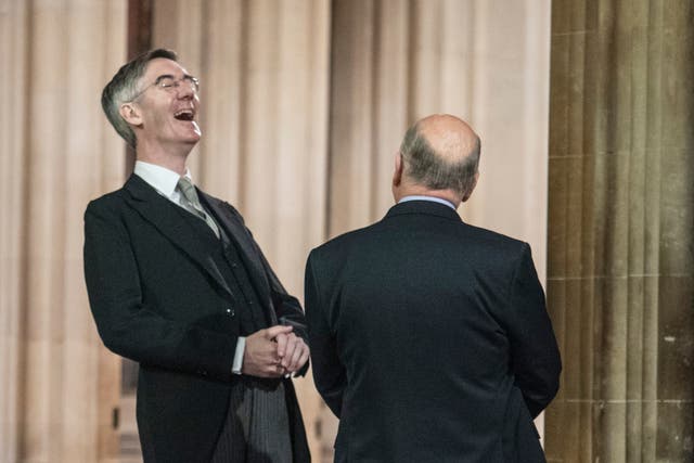 <p>Jacob Rees-Mogg’s look has proved no impediment to getting elected</p>