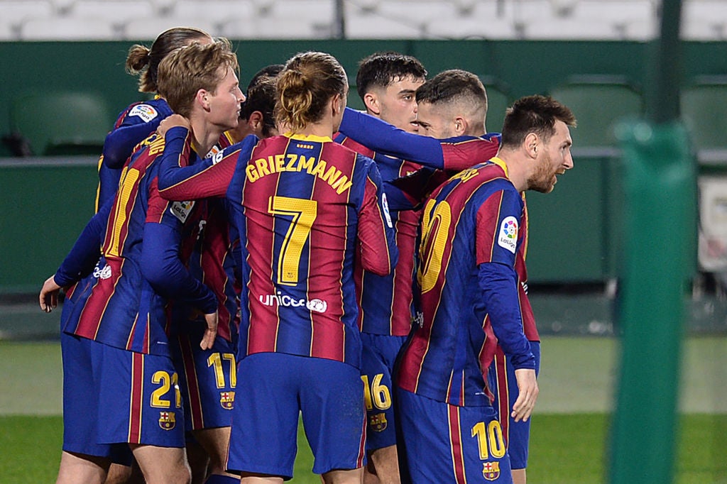 Barcelona celebrate