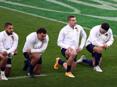 ‘I can’t let that slide’: Anthony Watson responds to critics of England players taking the knee