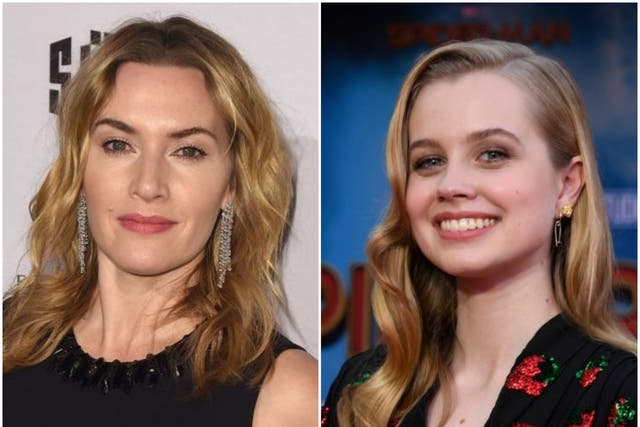 Actors Kate Winslet and Angourie Rice