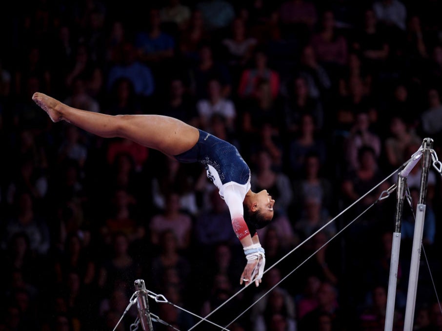 Rebecca Downie is one of several gymnasts to have spoken about an alleged culture of abuse