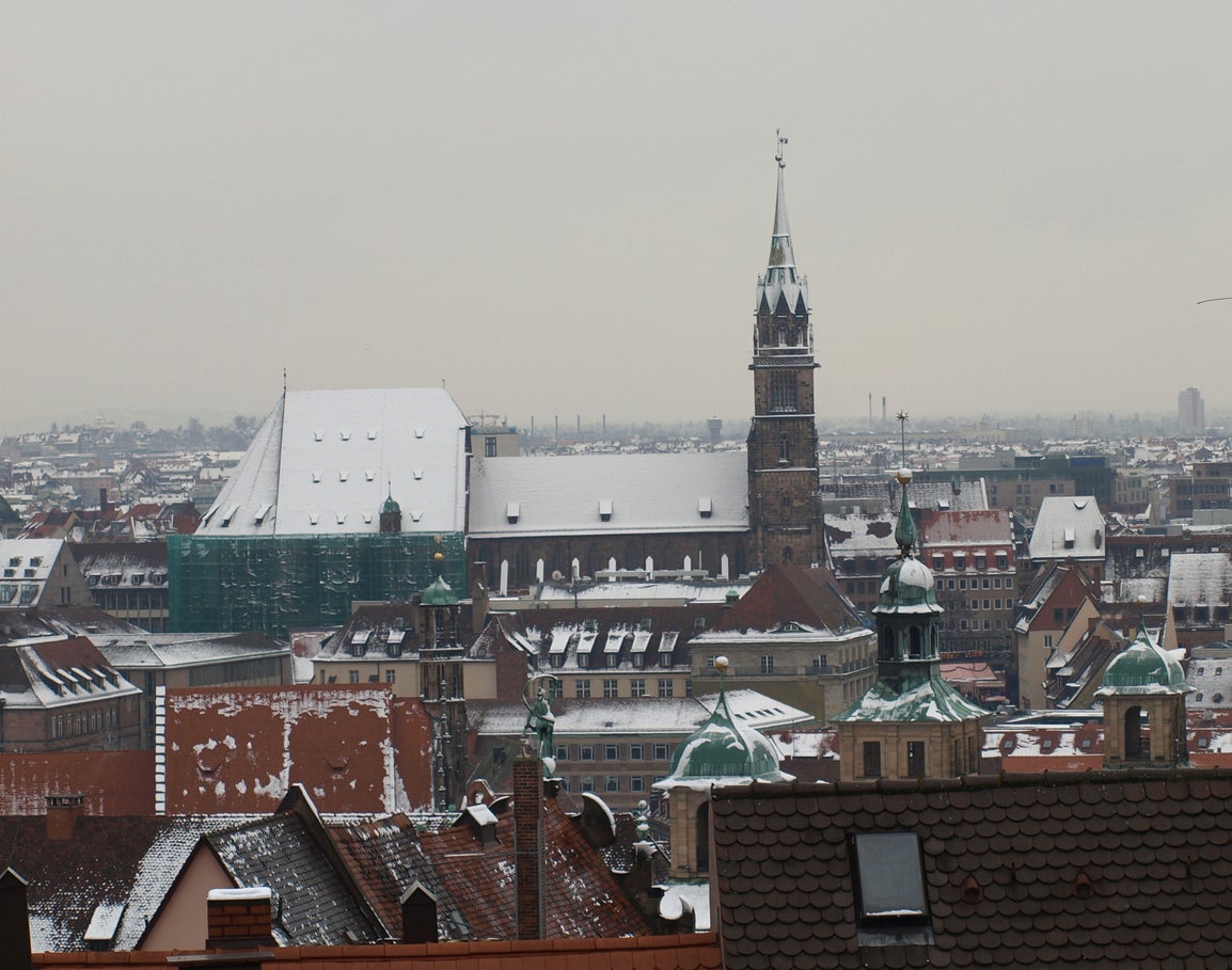 Mercury expected to drop to -16C in Nuremberg overnight on Friday