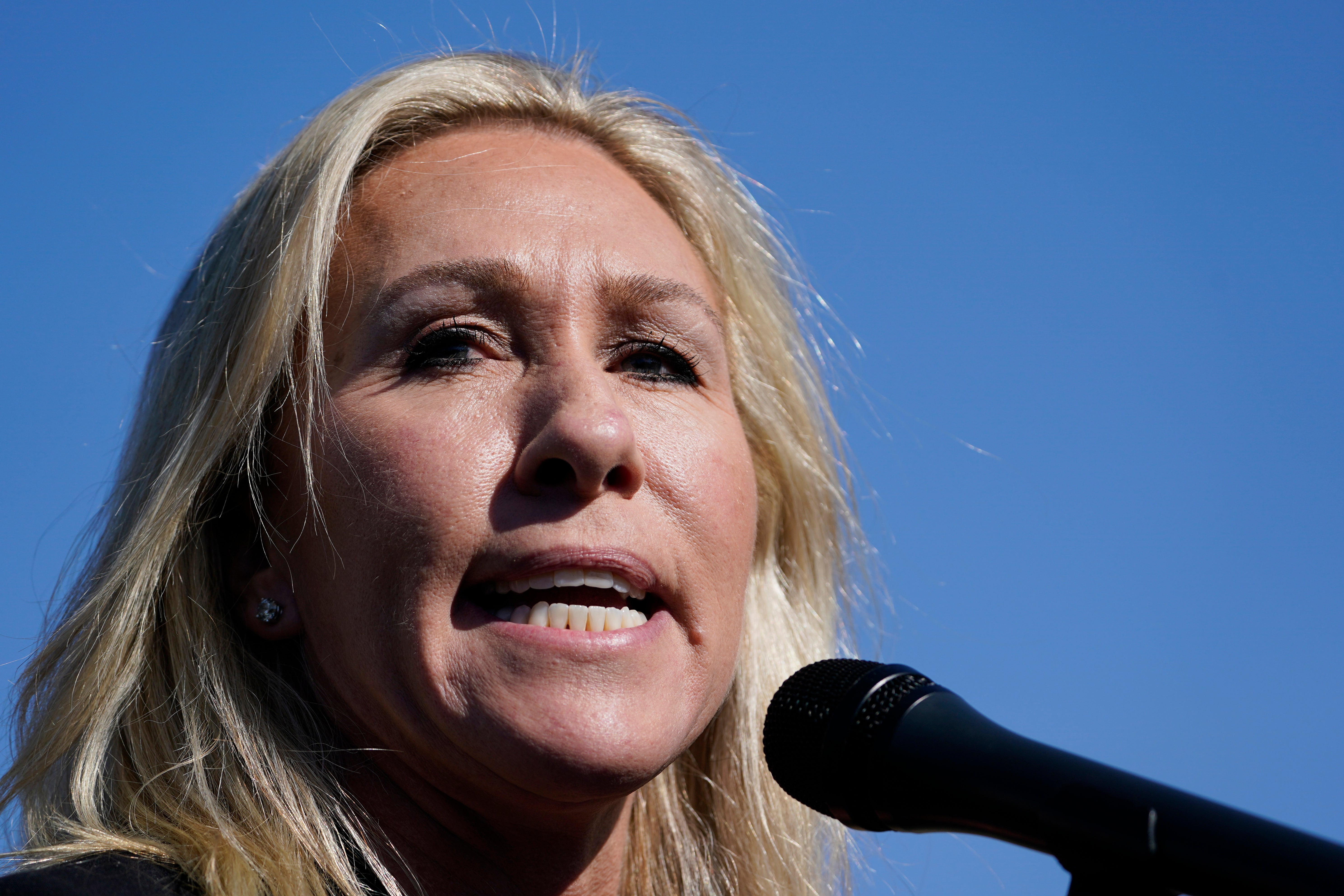 <p>Congresswoman Marjorie Taylor Greene</p>