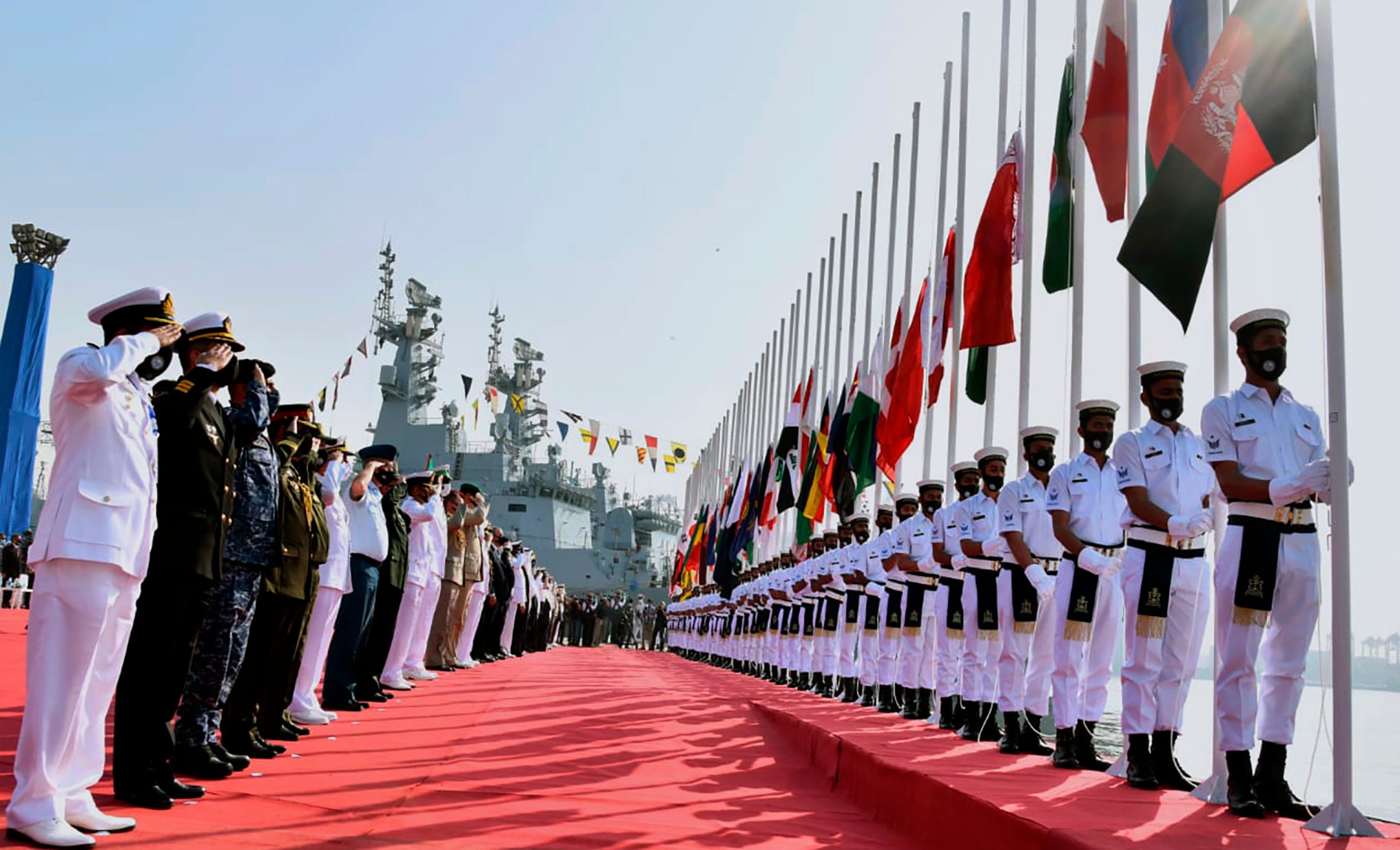 Pakistan Naval Drill