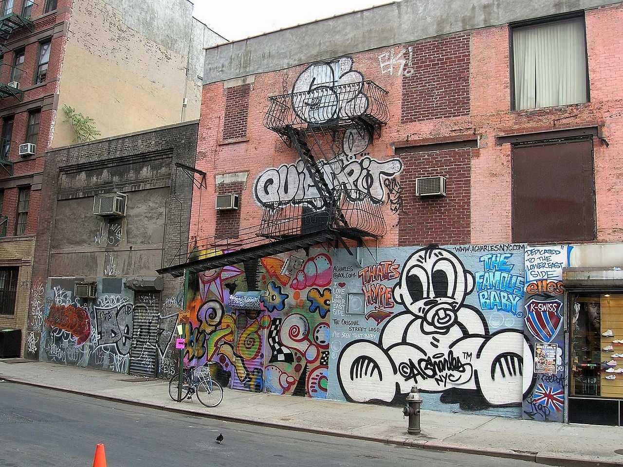 Punk spirit: Lower East Side graffiti