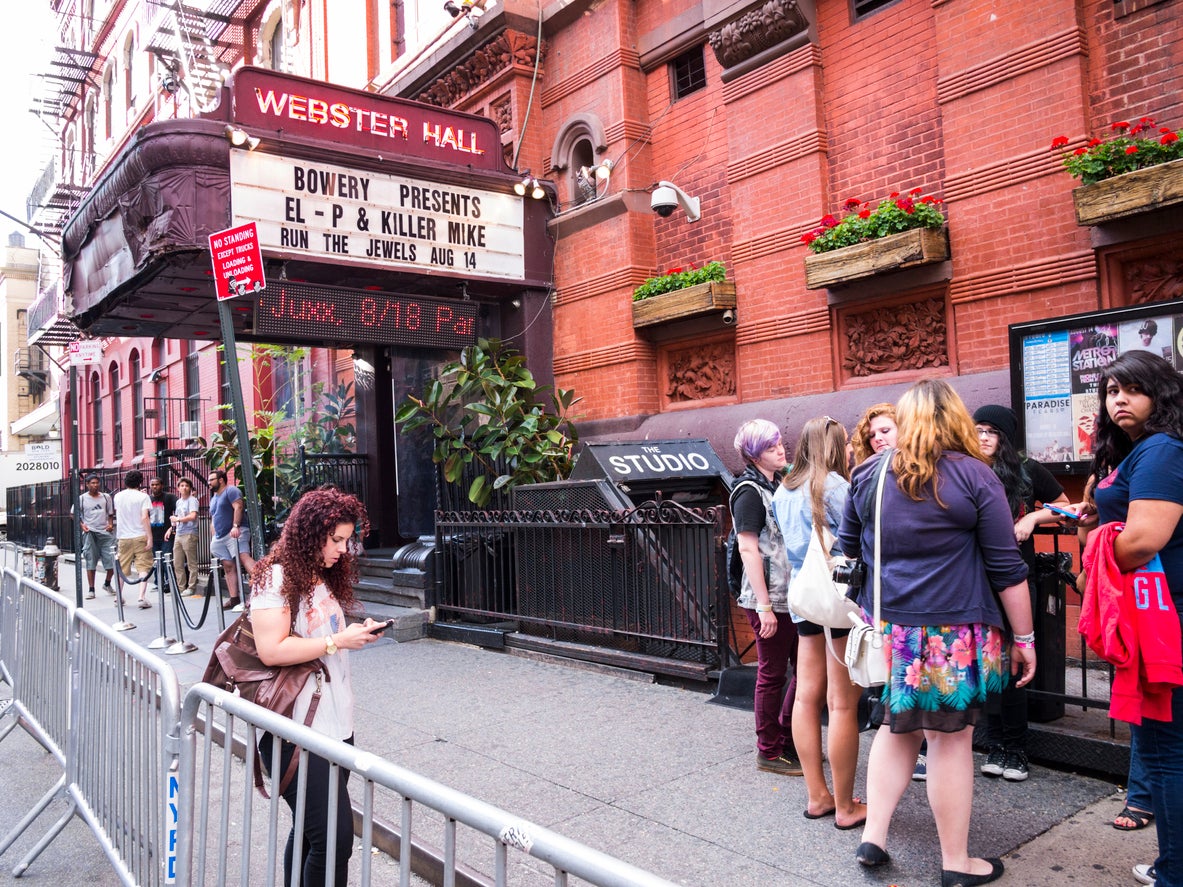 Under raps: Webster Hall is an unlikely hip hop venue