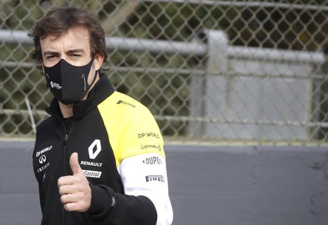 <p>Fernando Alonso en el autódromo Dino y Enzo Ferrari de Imola, Italia, el 30 de octubre del 2020. </p><p></p>