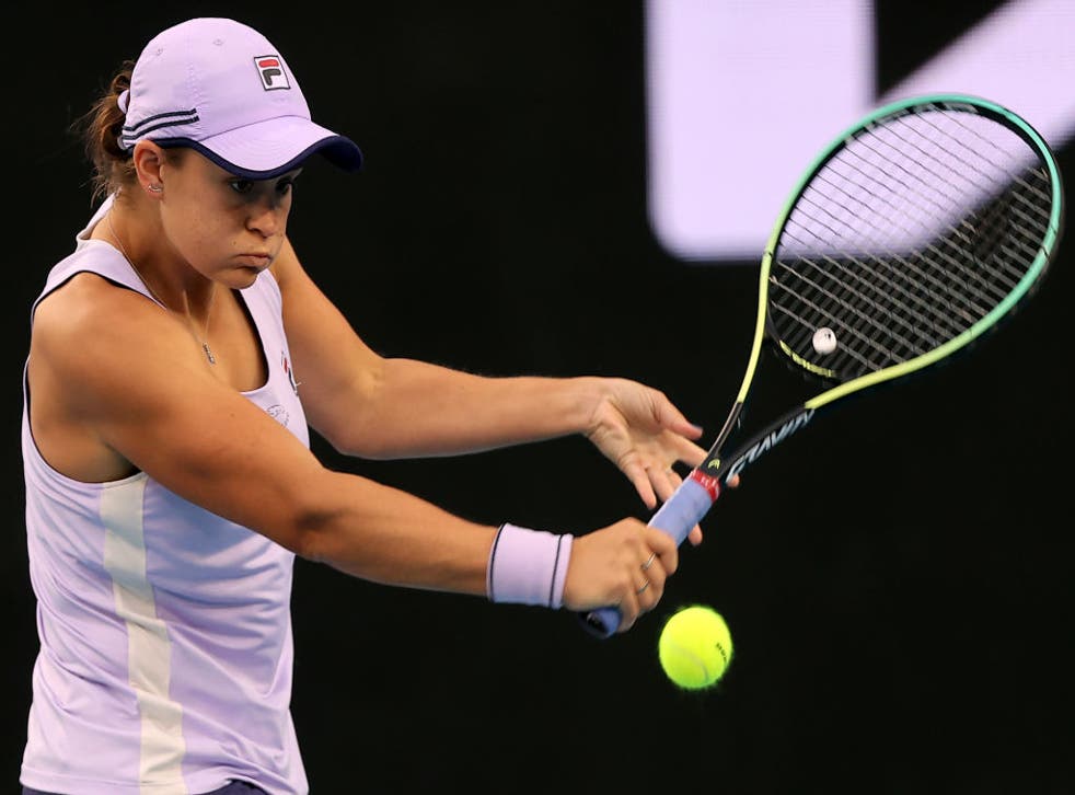 Australian Open: Home Ashleigh to fourth round as Karolina Pliskova snaps | The Independent