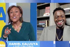 Daniel Kaluuya leaves interviewer blushing after she tries to ‘butter him up’ for Marvel gossip