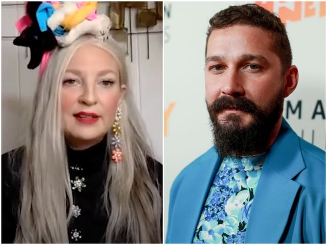 Singer-songwriter and filmmaker Sia, and actor Shia LaBeouf