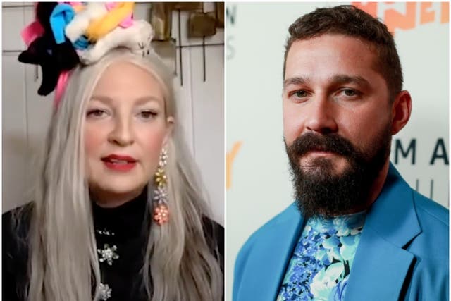 Singer-songwriter and filmmaker Sia, and actor Shia LaBeouf