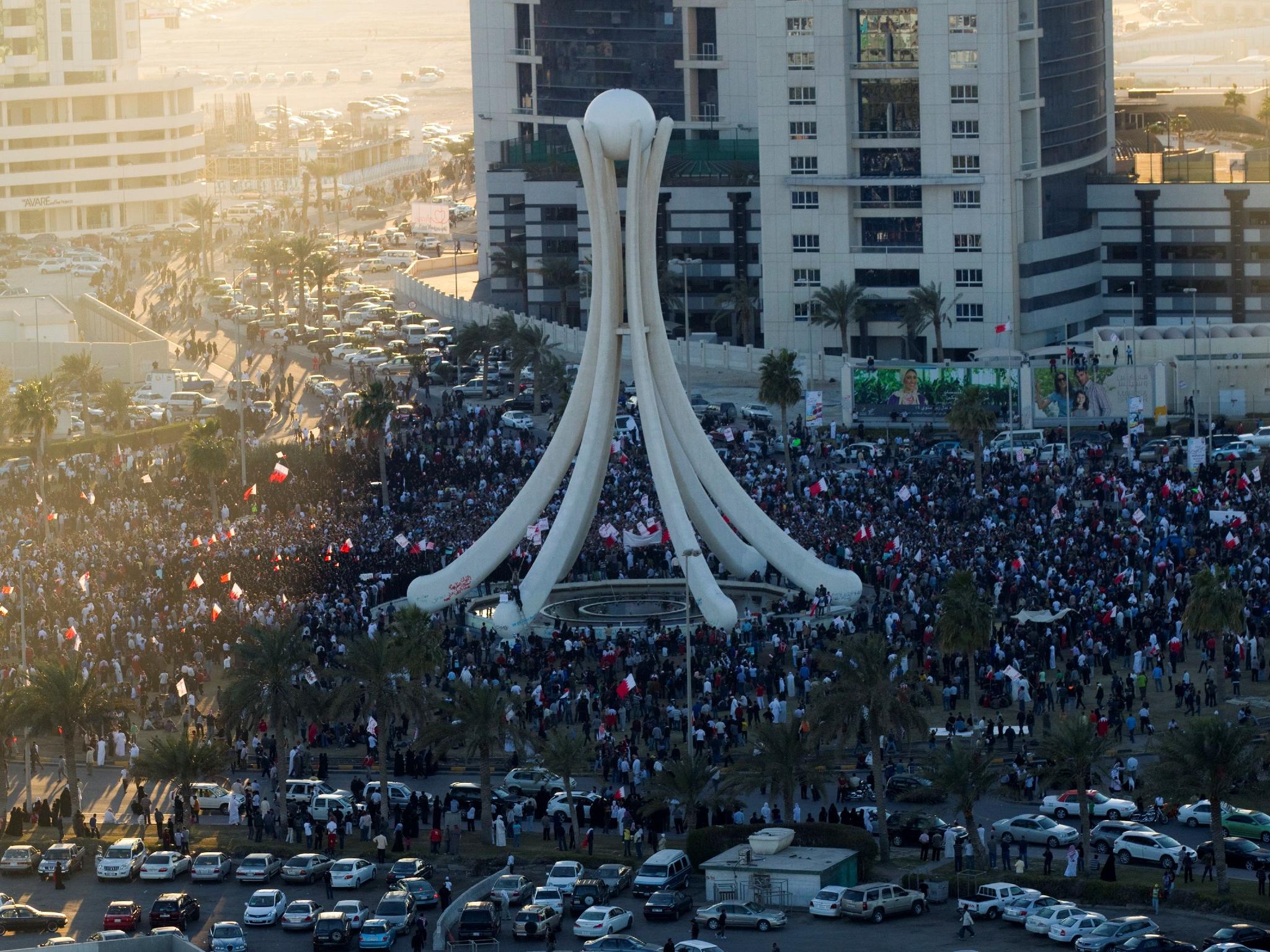 Protests in the country’s capital, Manama, in 2011