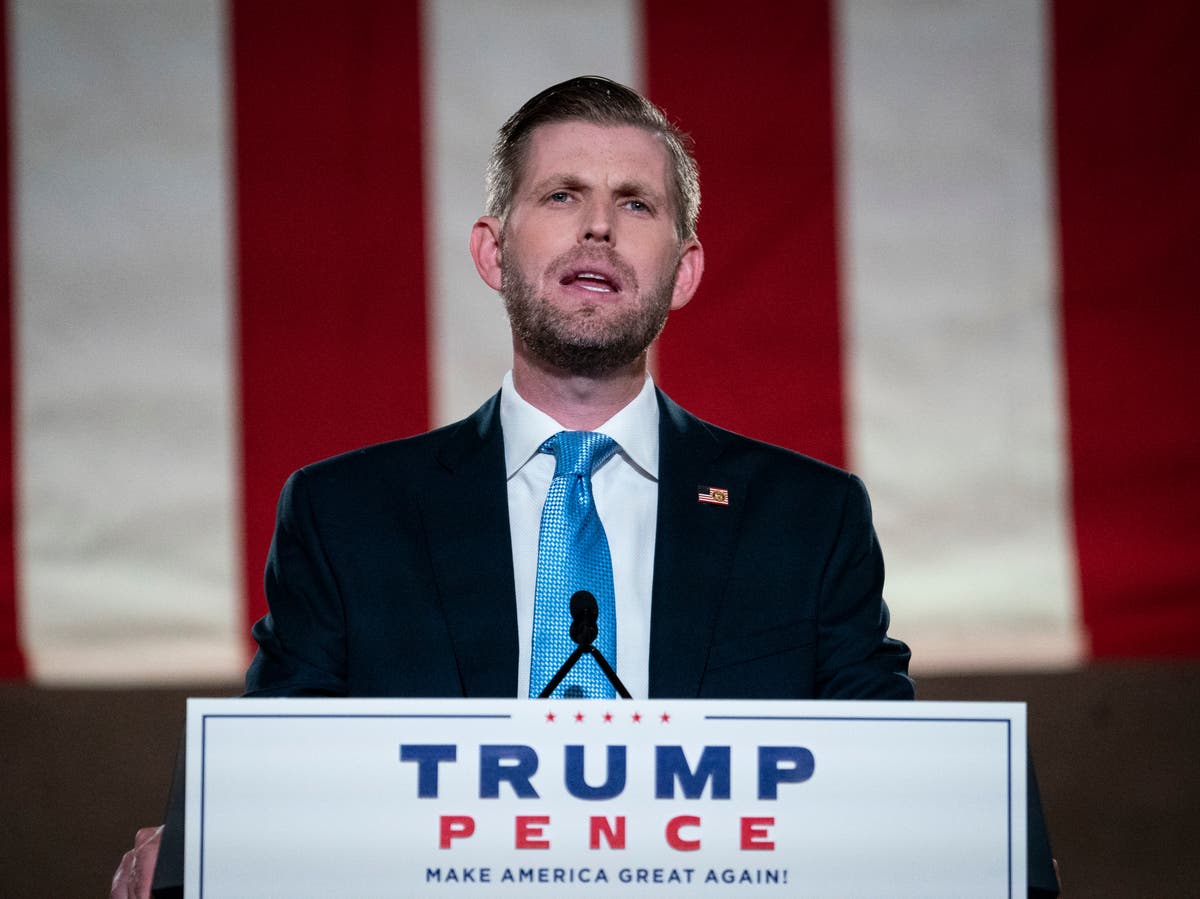 Eric Trump blames ‘Biden policies’ for Texas freeze in bizarre interview Eric Trump blames ‘Biden policies’ for Texas freeze in bizarre interview