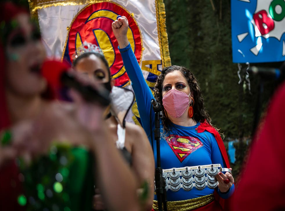 Brazil Carnival Goes Online With Street Parties Banned Ap Name Lineup Supergirl Action The Independent Brazil Carnival Goes Online With Street Parties Banned Ap Name Lineup Supergirl Action The Independent