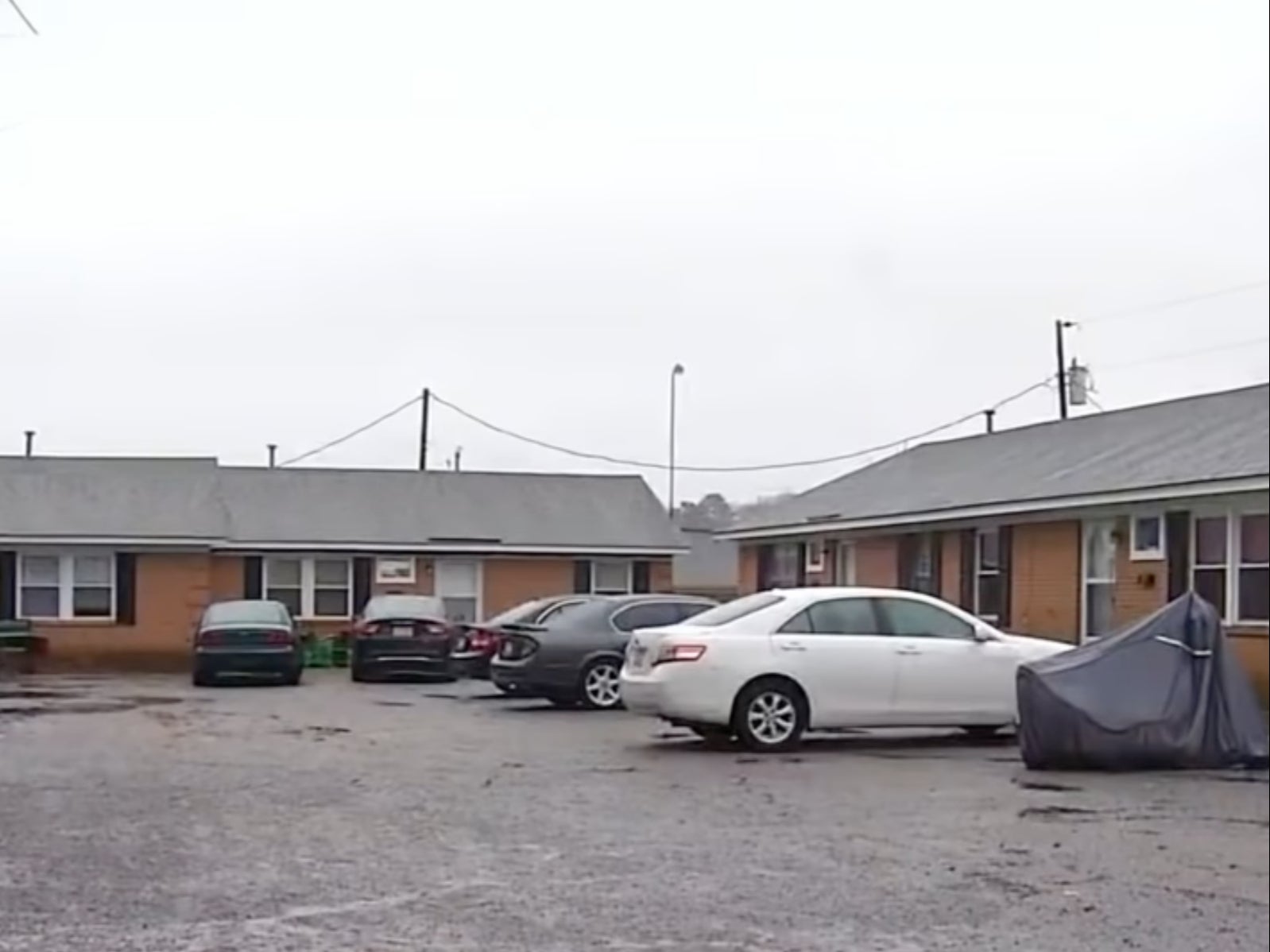 <p>The home where the incident is alleged to have taken place on 13 February 2021</p>