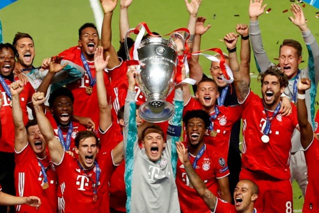 <p>El Bayern de Múnich defiende al campeón de la Champions</p>