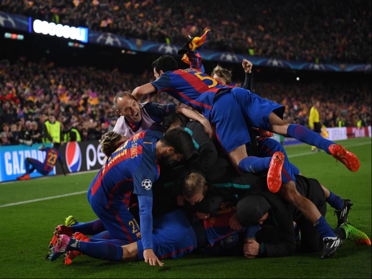 Barcelona vs PSG 2017 Remembering 61 Champions League comeback  The