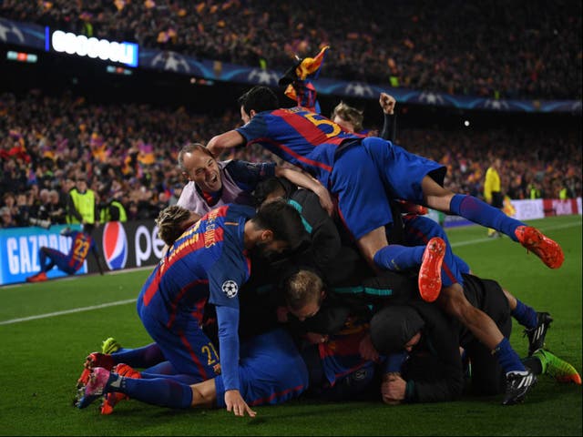 Barcelona Vs Psg 2017 Remembering 6 1 Champions League Comeback The