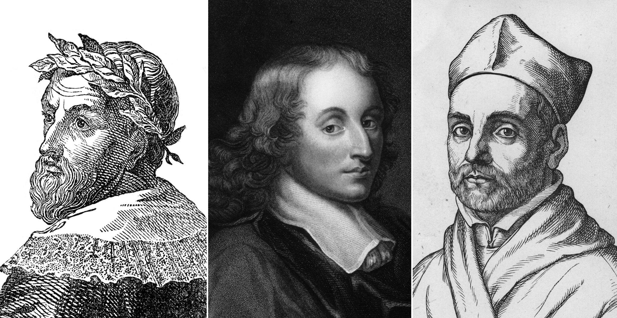 Aristotle, Blaise Pascal and Athanasius Kircher, all well-known polymaths