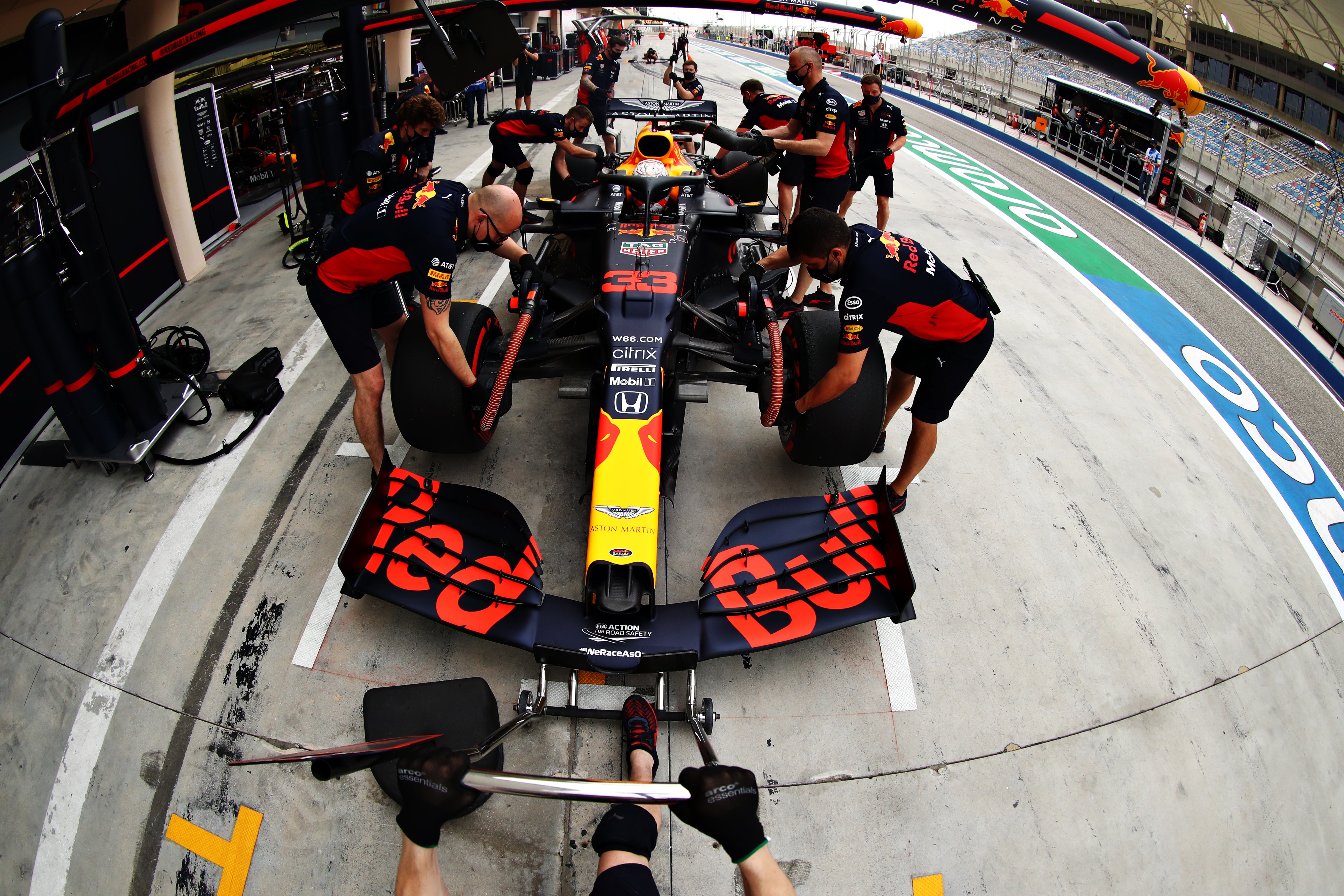 Red Bull are fronted by driver Max Verstappen