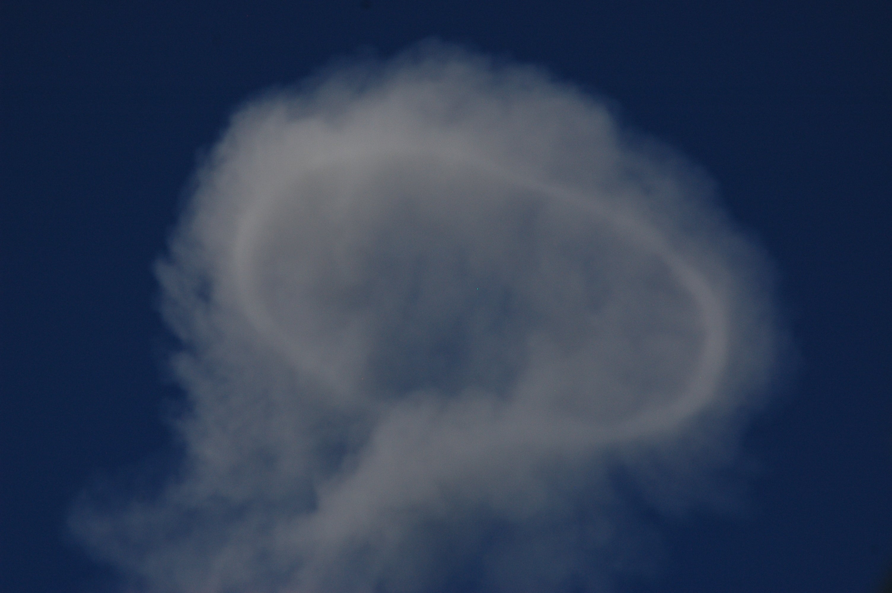 Smoke rings, like this one seen coming from Guatemala’s Fuego volcano, are a relatively rare sighting
