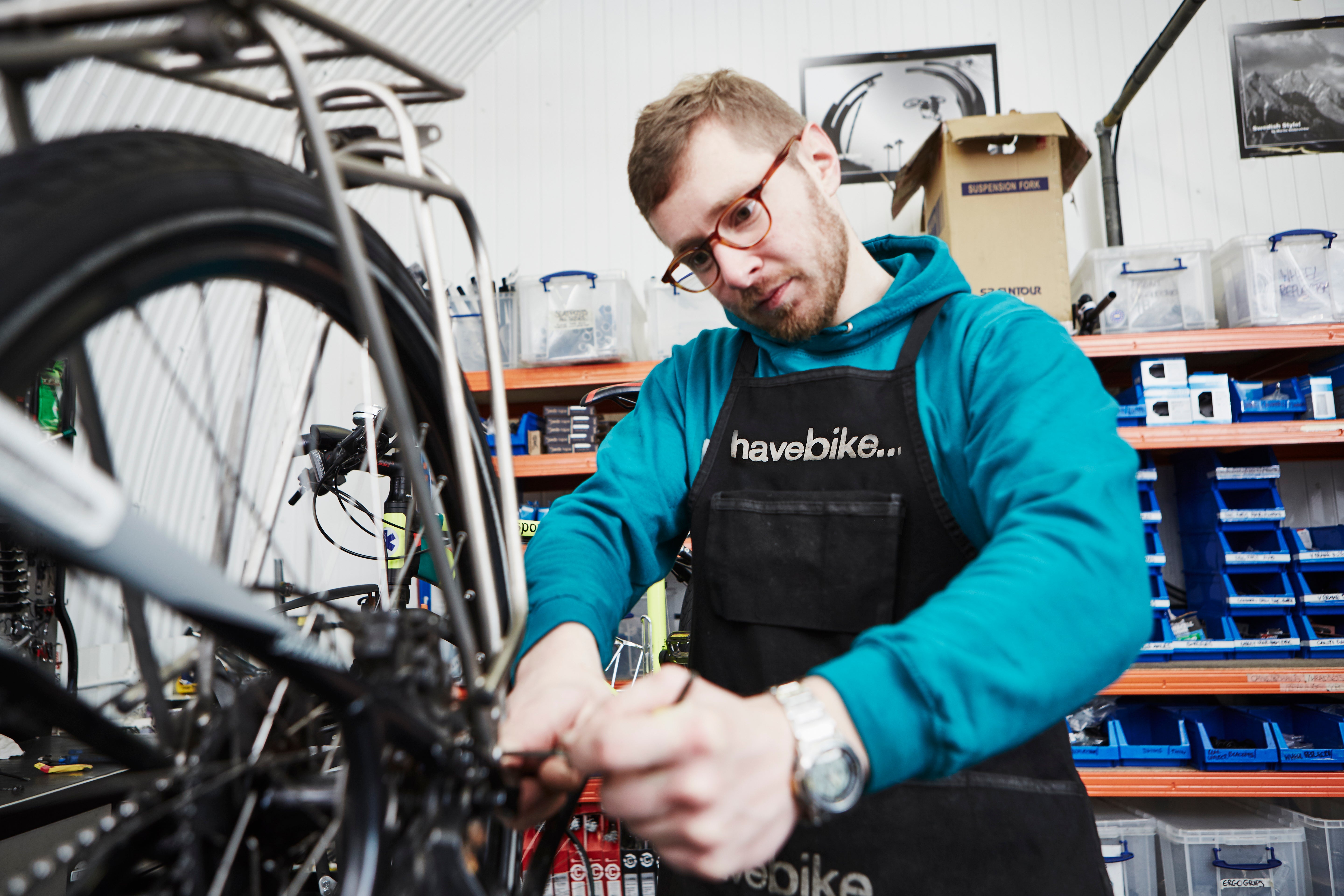 ‘We really want to be a household name for bicycle service and repair’