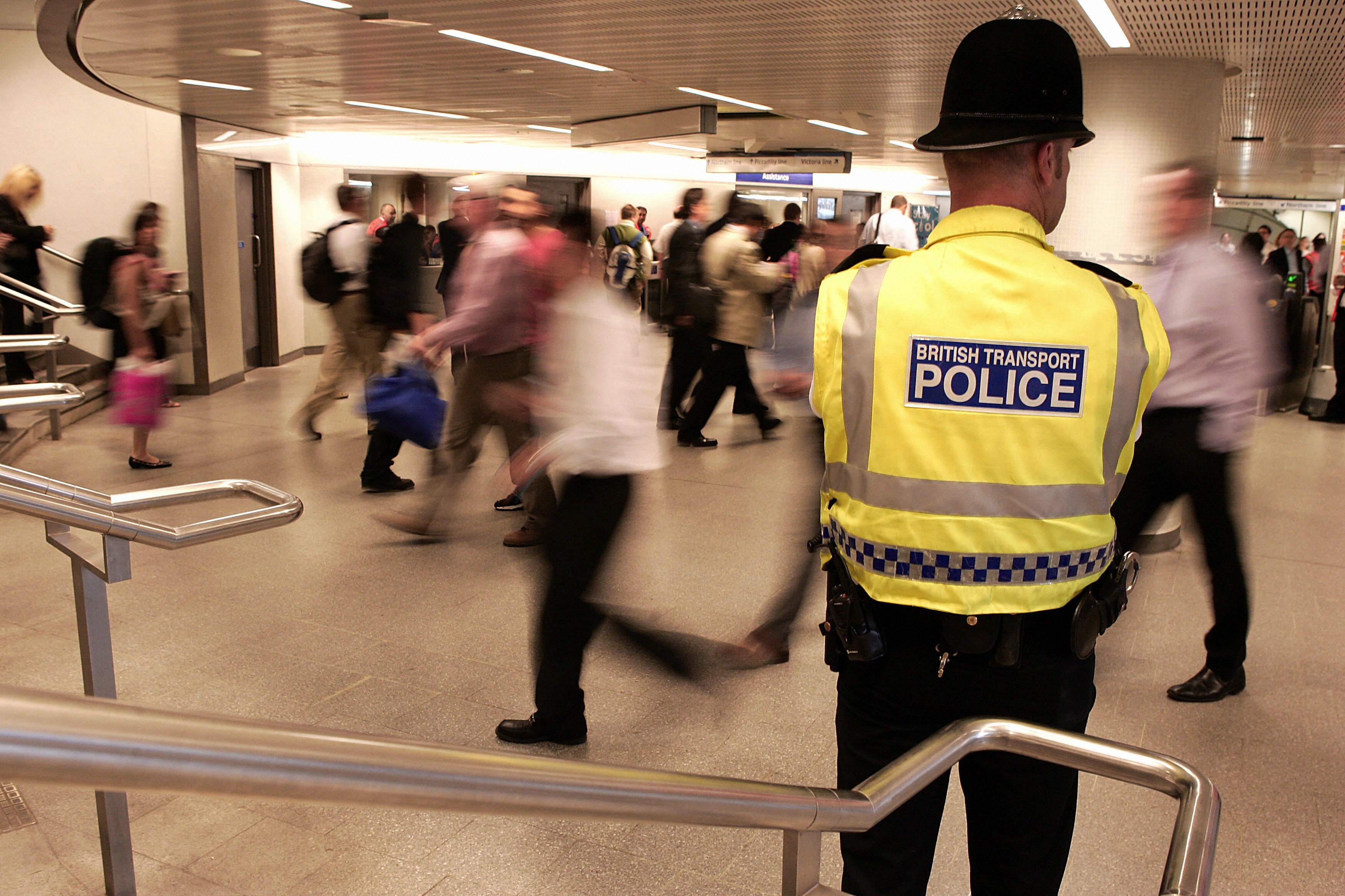 The attack happened on Sunday night at Abbey Wood station