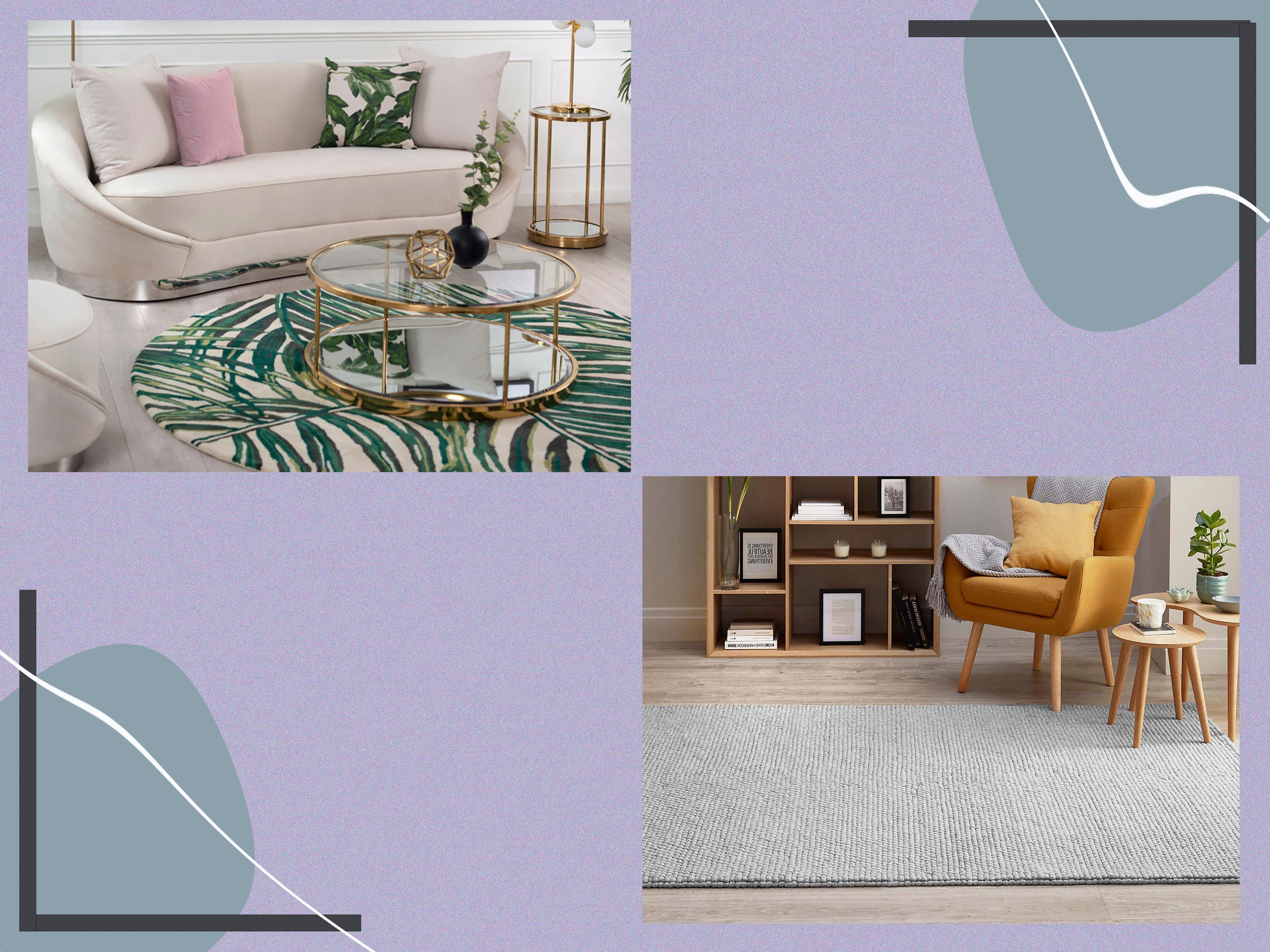 Whether you’re looking to layer up a bedroom or bring warmth to a stone floor, a statement carpet is the way to go