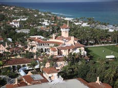Woman who commissioned anti-Trump sky banners over Mar-a-Lago calls former president ‘a dictator’