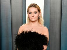 Abigail Breslin observes ‘grief is a tricky little monster’ during first Christmas since father’s death from Covid