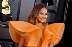 Chrissy Teigen tells fans to love themselves as she posts nude selfie showing surgical scars
