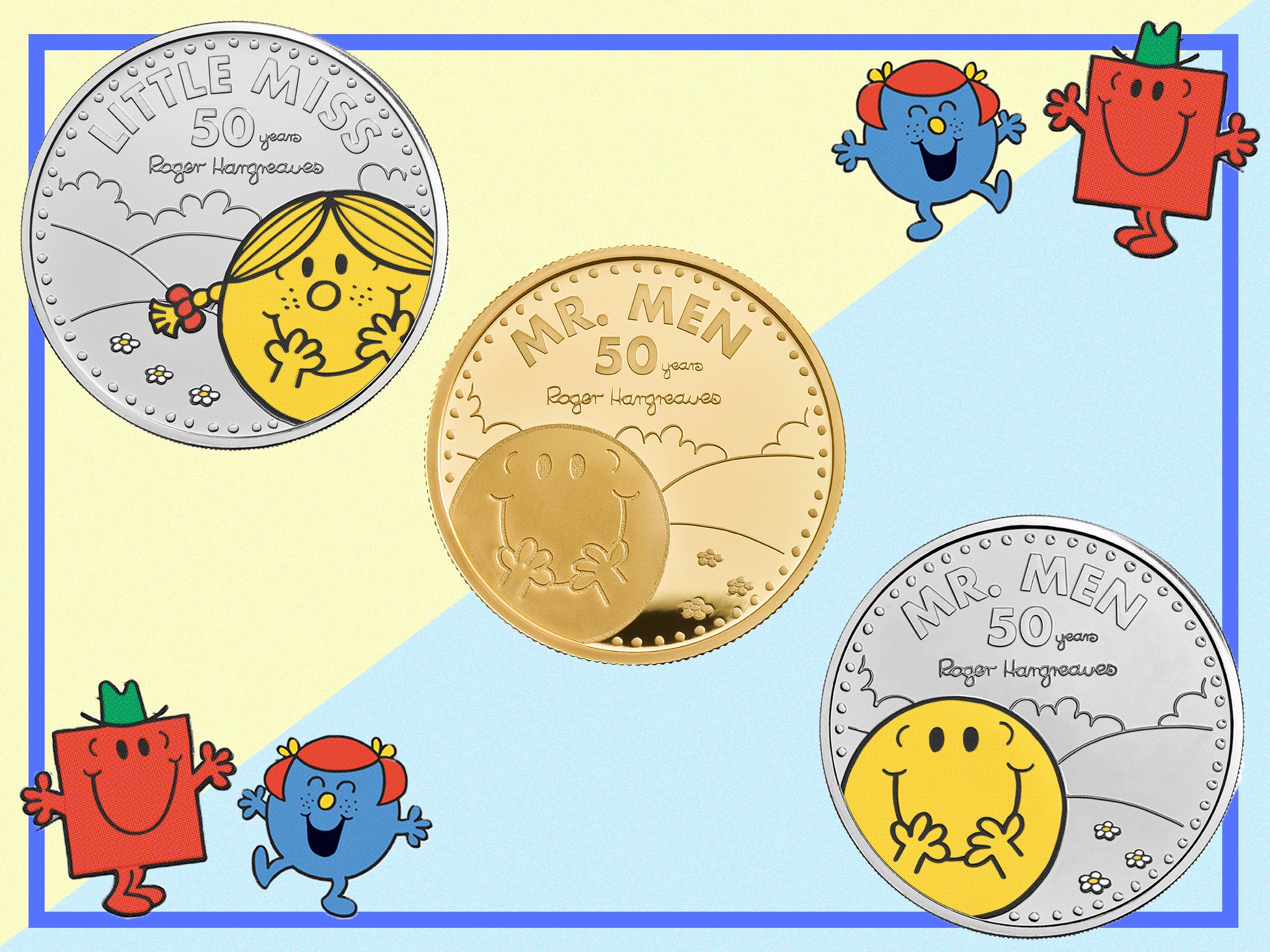 Where to buy the Royal Mint's new Mr Men and Little Miss coins | The  Independent