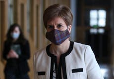 Covid news - live: 1.7m added to ‘high risk’ shielding list as Sturgeon says schools go back on Monday