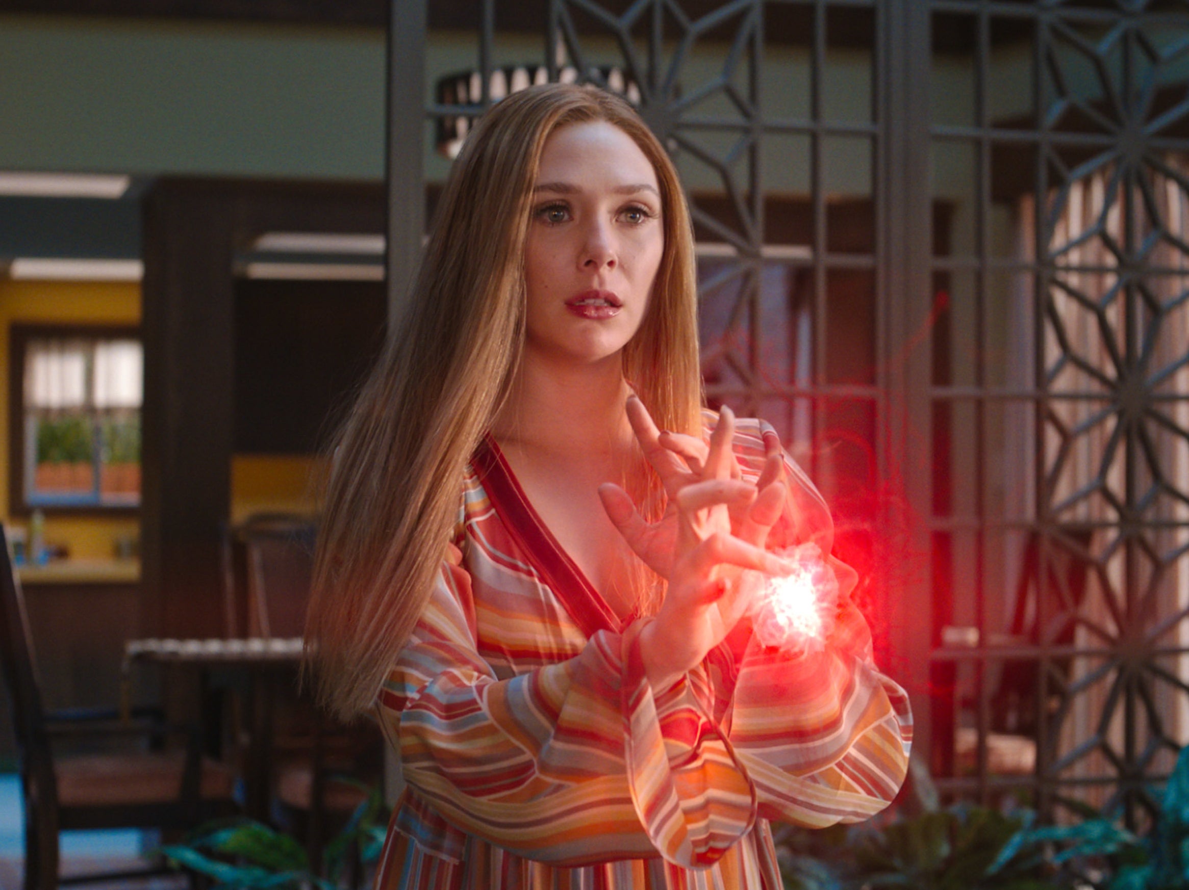Elizabeth Olsen in WandaVision