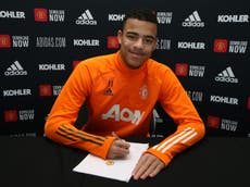 Mason Greenwood: Manchester United forward signs new four-year contract