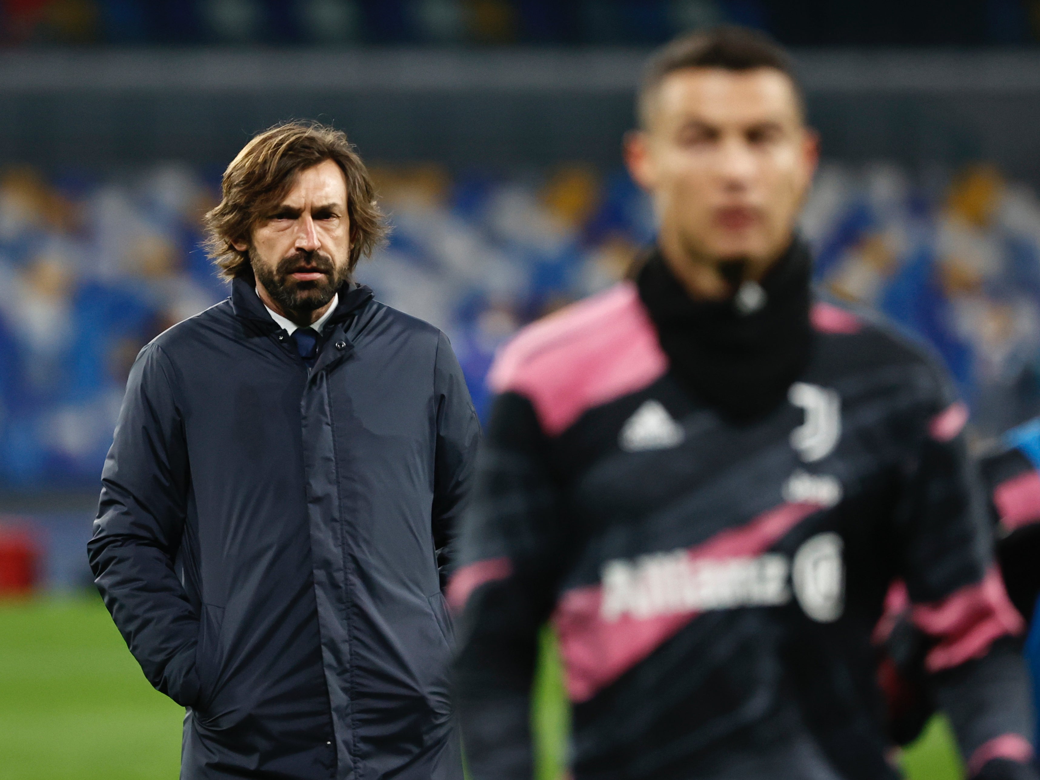 Juventus head coach Andrea Pirlo