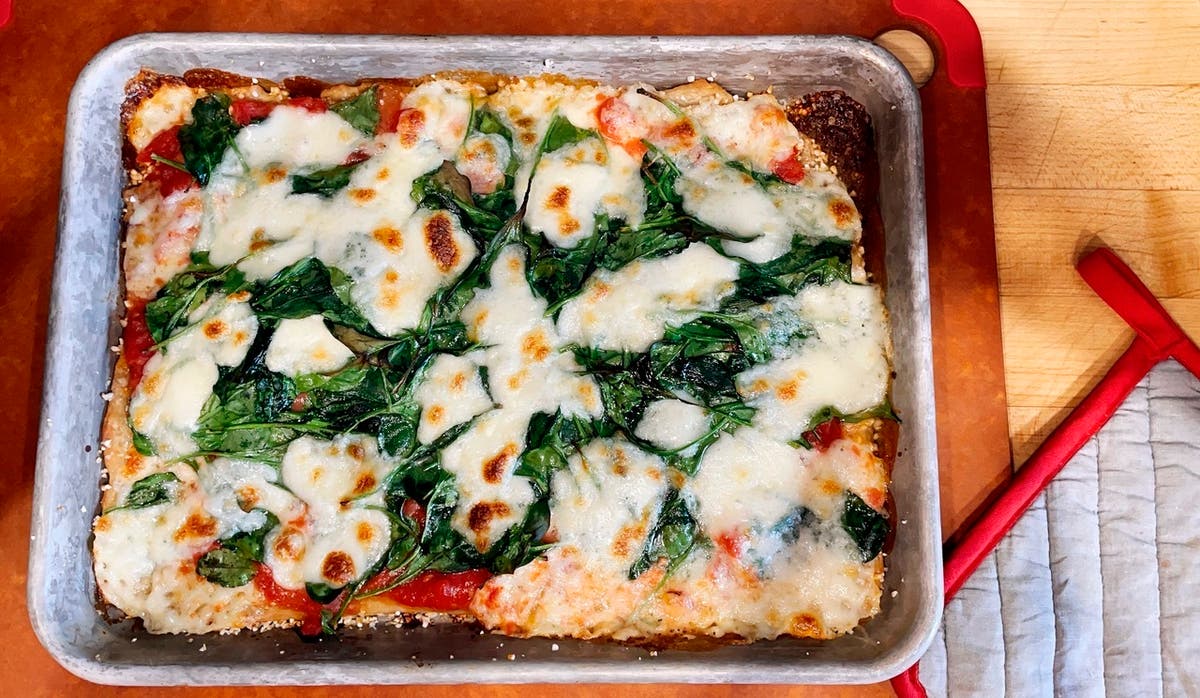 Pull out the sheet pan for a homemade twist to pizza night
