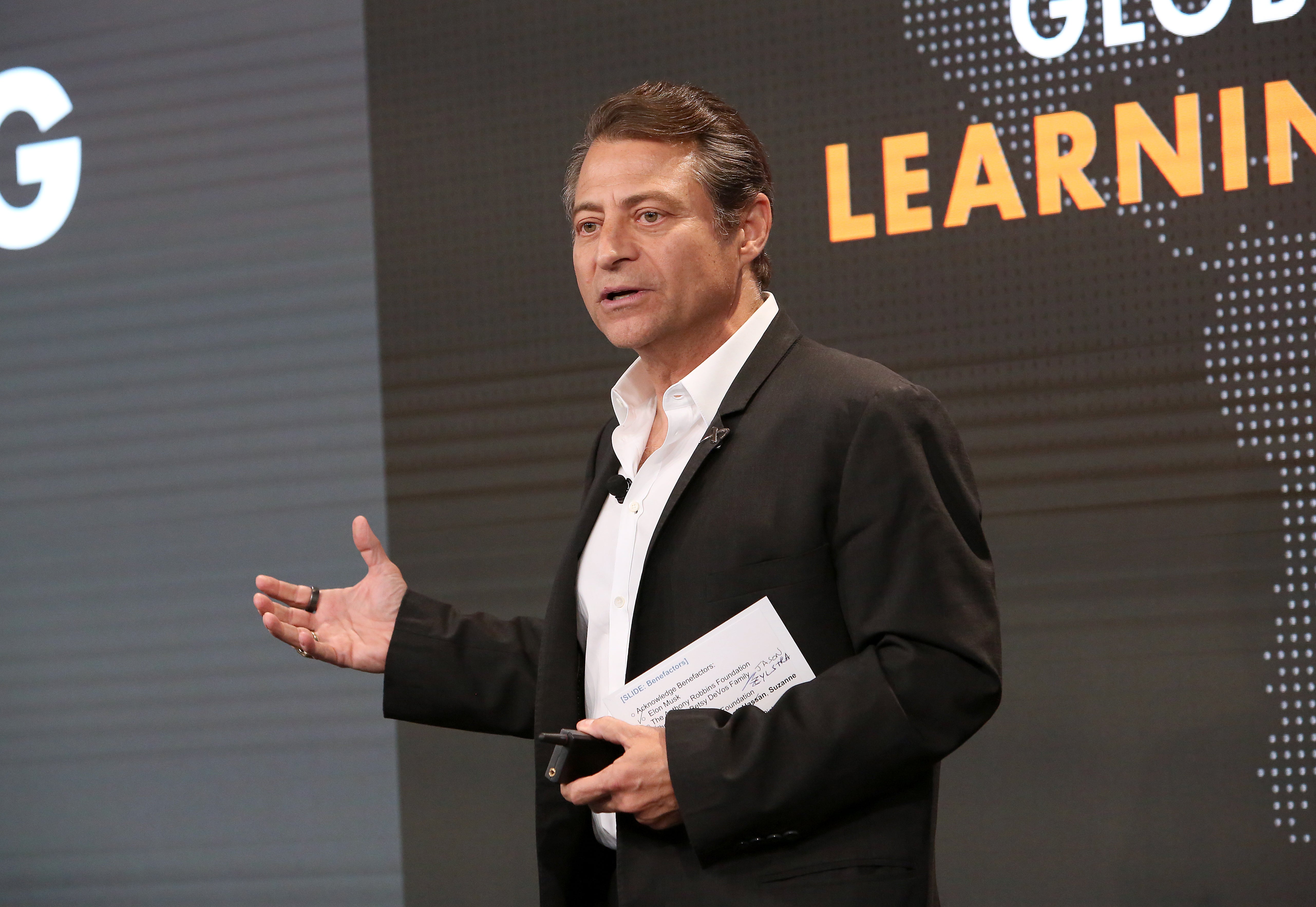 Peter Diamandis attends the Global Learning XPRIZE Foundation Grand-prize Awards on May 15, 2019.