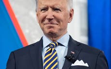 Biden says he’s ‘tired’ of talking about Trump and that he is only president not to call him