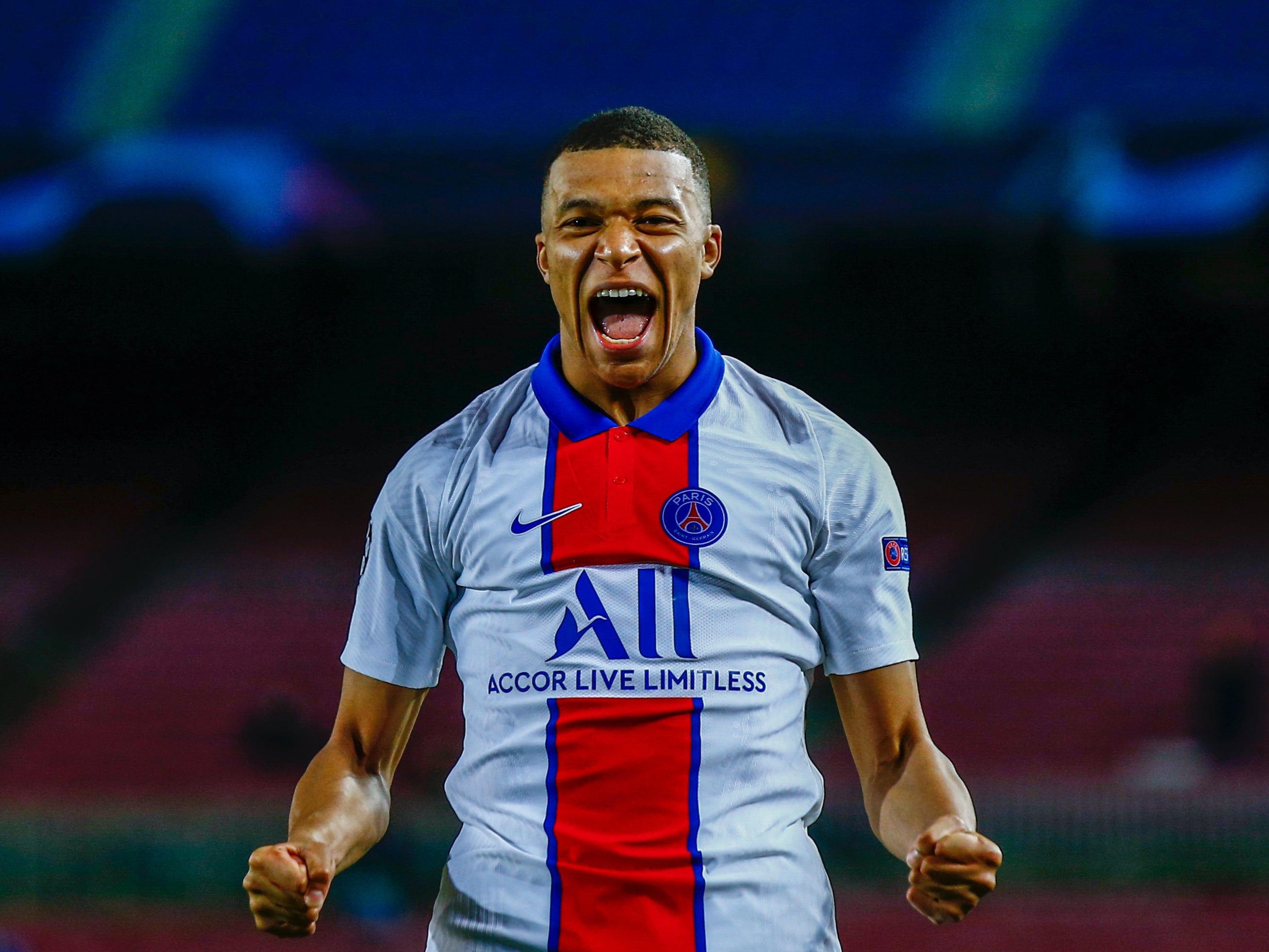 PSG striker Kylian Mbappe